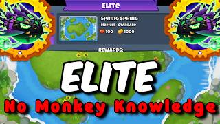 BTD6 Lych Elite  No Monkey Knowledge  Boss Tutorial [upl. by Nevad]