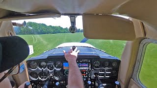 Student Pilot Loses Engine  Cockpit View  ATC  by Brian Parsley [upl. by Eelek]