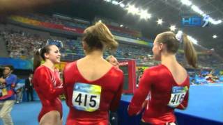 Nastia Liukin  Uneven Bars  2008 Olympics Team Final [upl. by Neuburger]