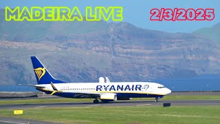 LIVE MADEIRA AIRPORT  LPMA [upl. by Karie]