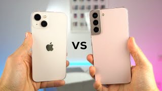 iPhone 13 vs Samsung Galaxy S22 ¿Cuál es mejor No todo son especificaciones 🔥 [upl. by Derwin]