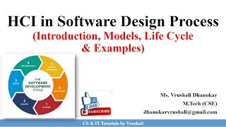 HCI 42 HCI in Software Design Process Models amp Life Cycle with Example [upl. by Casmey27]