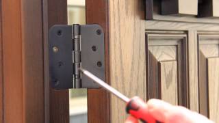 Adjusting your Door Hinge [upl. by Eelanej]