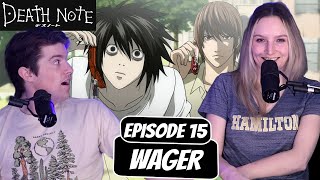 L MEETS MISA  Death Note Couple Reaction  Ep 15 “Wager” [upl. by Holbrooke128]