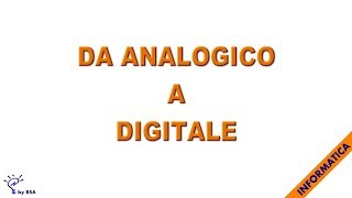 Analogico digitale [upl. by Valdis]