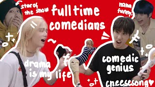 why do comedians even try when Stray Kids exists  PLEASE TURN ON ENG SUBS [upl. by Anaynek]