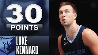 Luke Kennard Drops 30 PTS in Grizzlies W Sets A New Grizzles Franchise Record With 10 3PM👀🔥 [upl. by Holton661]