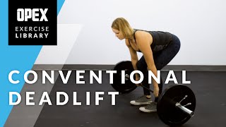 Conventional Deadlift  OPEX Exercise Library [upl. by Darleen]