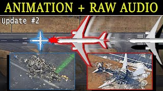 Haneda Accident  AIRPORT ANIMATION  RAW AUDIO  TRANSCRIPT [upl. by Lanctot]