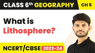 Lithosphere  Major Domains of the Earth  Class 6 Geography [upl. by Auhsuoj]