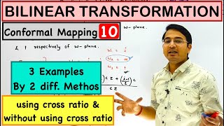 Bilinear Transformation examples Conformal Mapping lecture10 [upl. by Summons712]