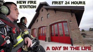 First 24 Hours in a New Fire Station  A Day in the Life [upl. by Calbert475]