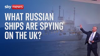 What Russian ships are spying near UK waters [upl. by Nwahsud]