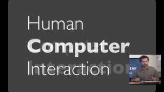 Lecture 1 — Human Computer Interaction  Stanford University [upl. by Sparrow]