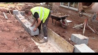 How to do a foundation for a small extension [upl. by Tristram]