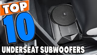 Top 10 Best Underseat Subwoofers Review in 2024 [upl. by Derej]