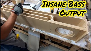 DIY Subwoofer Enclosure 2021 Edition  Caliwood Specialty [upl. by Eolanda]