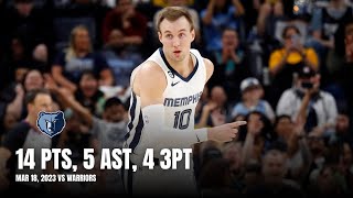 Luke Kennard 14 PTS 5 AST 4 3PT Grizzlies Highlights vs Warriors All Possessions 31823 [upl. by Warner]