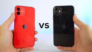 iPhone 12 vs iPhone 11 DEBES SABERLO [upl. by Anauqes485]