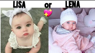 Lisa or Lena 24 babies💖 Pinkaliza [upl. by Reina]