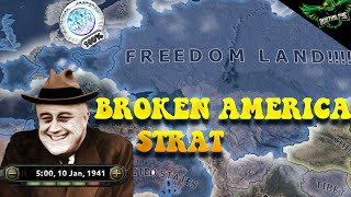 The Most Broken USA Strategy Ever  HOI4 Multiplayer Guide [upl. by Huberto]