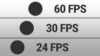 24 FPS vs 30 FPS vs 60 FPS comparison [upl. by Krein]