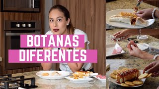 BOTANAS fáciles y rápidas RECETAS SECRETAS [upl. by Iggam]