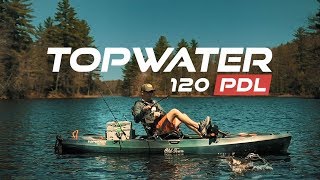 Old Town Topwater 120 PDL Fishing Kayak Is Here [upl. by Kcod]