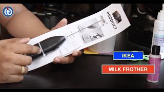 IKEA MILK FROTHER Review amp Battery Installation [upl. by O'Malley]