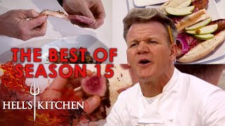 The BEST Moments From Hells Kitchen Season 15 [upl. by Orthman]