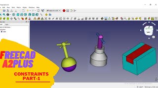 A2plus in FreeCAD [upl. by Eanrahc236]