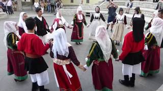 Sardaigne 2017  Danses sardes Oliena 129 [upl. by Bebe]