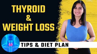 Diet Plan for Weight Loss in Thyroid  By GunjanShouts [upl. by Swetiana]