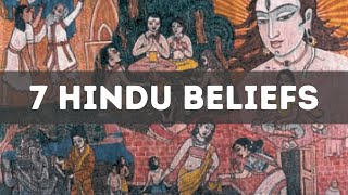 WHAT ARE THE BELIEFS OF HINDUS  HINDUISM [upl. by Rekrap177]