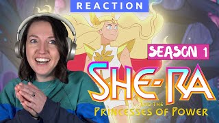 Watching SHERA AND THE PRINCESS OF POWER for the first time  SEASON 1  I LOVE THIS THEME SONG [upl. by Grantley634]