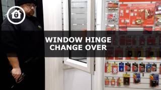 UPVC Window Hinge Change Over [upl. by Fablan]