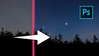 How to Stack Astrophotography Images in Photoshop [upl. by Vas]