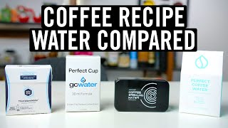 Coffee Recipe Water Compared [upl. by Nyliram]