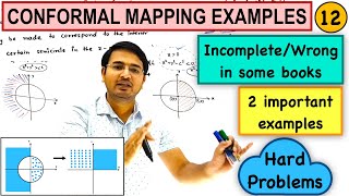 Conformal Mapping examples Conformal Mapping lecture12 [upl. by Kcirredal50]