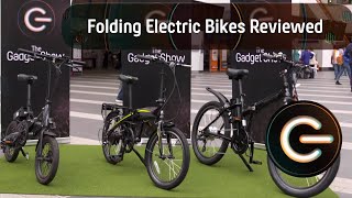 Electric Foldable Bikes Reviewed  The Gadget Show [upl. by Alben]