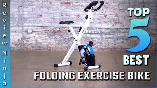 Top 5 Best Folding Exercise Bike Review in 2022 [upl. by Zweig874]