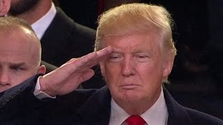 President Trump salutes US military [upl. by Hras]