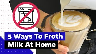 How To Froth Milk At Home Best Milk Frothers Review [upl. by Roshan]