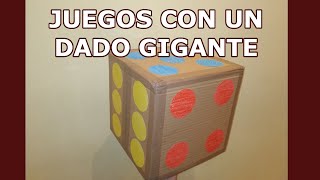 Juegos con un DADO GIGANTE [upl. by Iasi]