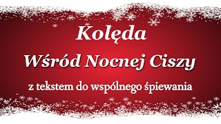 Wśród nocnej ciszy  Kolęda polska z tekstem  Babadu TV [upl. by Metabel933]