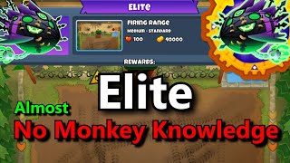 Lych Normal Tutorial  No Monkey Knowledge  Firing Range  BTD6 [upl. by Tletski]