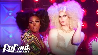 The Queens Perform A DiscoMentary  RuPaul’s Drag Race [upl. by Eeslek]