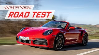 2021 Porsche 911 Turbo S Cabriolet  MotorWeek Road Test [upl. by Llerret218]