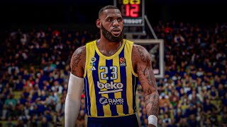 LeBron James FENERBAHÇE BEKOda  NBA 2K25 quotYa Olsaydıquot 1 [upl. by Hank572]