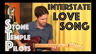 Guitar Lesson How To Play Interstate Love Song By Stone Temple Pilots [upl. by Crawley]